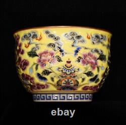 18c Pair of Chinese Antique Qing Thangka Enamelled Cloisonne Porcelain Cup