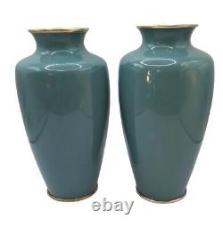 Beautiful 20th Century Japanese Cloisonne Enamel Vases