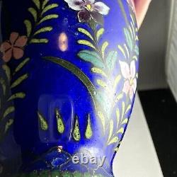 Blue 6.5inch Cloisonne Ginbari Vase