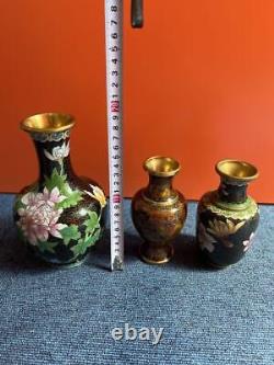 Chinese antique #1 1012 China Jingtai Blue Cloisonné Enamel Teapot 1 Vase