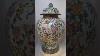 Very Large Chinese Cloisonn Urn Likely Twentieth Century Light Blue Well Done