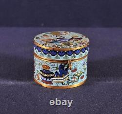 Boîte à couvercle compartimentée chinoise antique