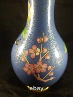 Vase chinois en cloisonné antique