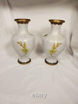 Vases chinois cloisonnés vintage/antiques