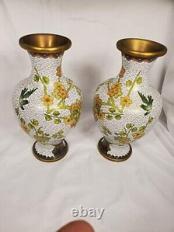 Vases chinois cloisonnés vintage/antiques